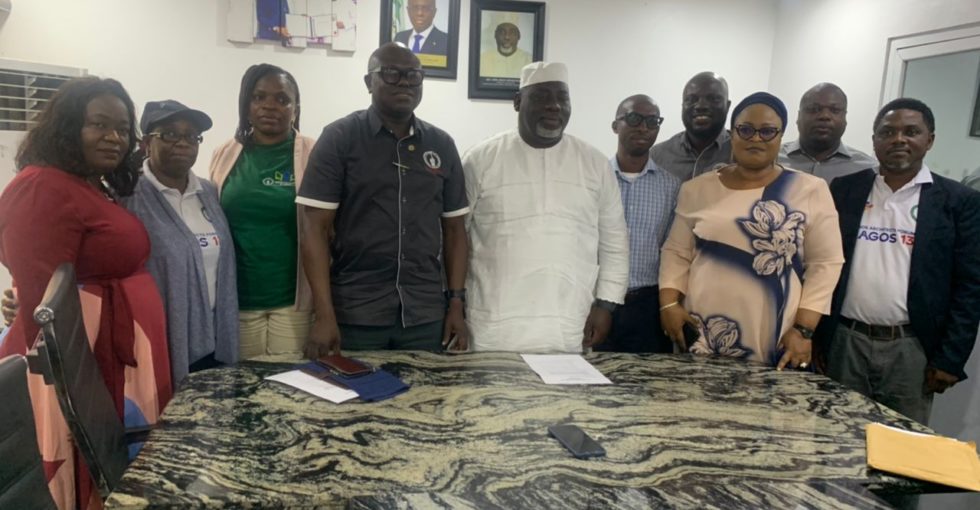 Courtesy Visit: LASBCA Receives Members of Nigeria Institute of Architects, Ikeja Branch