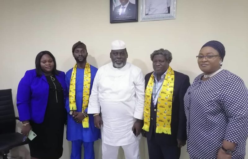 SA Special Duties, Hon. Ogunlende pays Courtesy visit to Lasbca